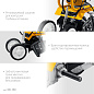 Бензиновый культиватор STEHER GK-100 2.2 л.с