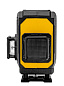 Лазерный уровень мультипризменный DLV-360-3C, 30 м, зеленый луч, Li-Ion 2,4 Aч, кейс Denzel