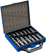 Набор сверл по металлу, сталь Р6М5, класс А, мет.бокс ЗУБР ПРОФ-А 99шт(1-10мм)