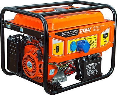 Генератор бензиновый СКАТ УГБ-6000Е