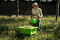 Садовая тележка самоходная Greenworks G40GCK4, 40V, 106 л, с 1хАКБ 4 Ач и ЗУ (7400007UB)
