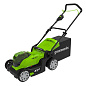 Газонокосилка аккумуляторная Greenworks G24X2LM41, 2*24V, 41 см, с 2хАКБ 4Ач и ЗУ (2512607UD)