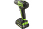 Дрель-шуруповерт акк. Greenworks GD24DD35K2, 24V, б/щет, 29/35Нм, c 1х2Ач и ЗУ, кейс (3704007UA)
