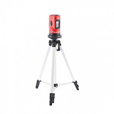 Уровень лазерный, 100 мм, штатив 1260 мм, самовыравнивающийся// Matrix