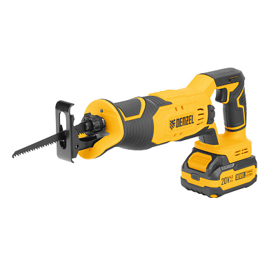 Пила сабельная аккумуляторная RS-180, Li-Ion, 20 В  Denzel