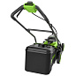 Газонокосилка аккумуляторная Greenworks GD24X2LM361, 2х24V, 36 см, бесщеточная, c 2хАКБ 4Ач и ЗУ