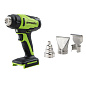 Строительный фен акк. Greenworks G24HG, 24V, 550°С, 200 л/мин,1х4Ач,ЗУ