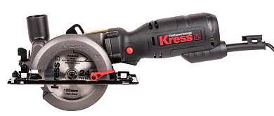 Дисковая пила KRESS KU436P, 710Вт, 120мм, кейс