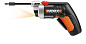 Отвертка аккумуляторная WORX WX252 4V XTD + ЗУ+ Набор бит (10шт)
