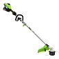 Триммер аккумуляторный Greenworks ST161S, 82V, 1,6 кВт, 43 см, бесщ, с 1хАКБ 8 Ач и ЗУ (2112307UH)