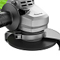 Угловая шлифовальная машина акк. Greenworks GD24AG, 24V, б/щет, 125 мм, 10500 об/мин,1x5Ач,ЗУ
