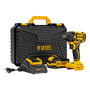 Гайковерт ударный аккумуляторный бесщет. CIWH-BL-20-350, Li-Ion, 20 В Denzel