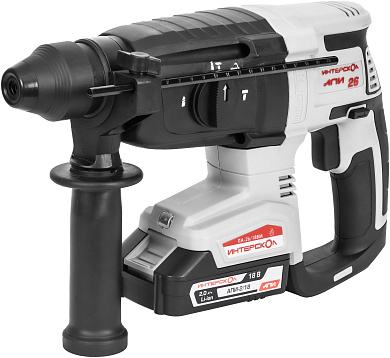 Аккумуляторный бесщеточный перфоратор SDS plus, Li-ion АПИ ПА-26/18ВМ( кейс, 1 аккум. 4Ач, ЗУ)