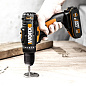 Дрель-шуруповерт аккумуляторная WORX WX101.2, 20В, 2.0Ач x1, ЗУ 2А, кейс