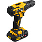 Дрель-шуруповерт, 1 АКБ (2 Ач), в кейсе CD-160-1 STEHER