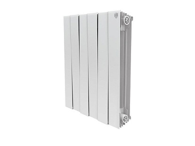 Радиатор биметаллический Royal Thermo PianoForte 500/Bianco Traffico - 6 секц.