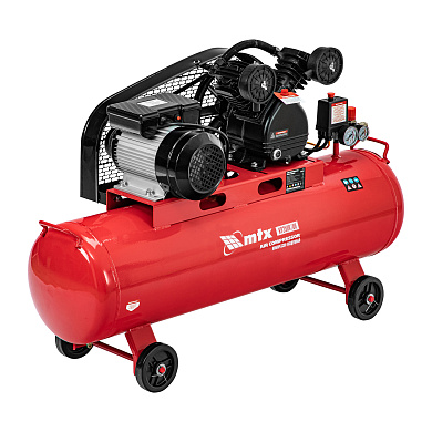 Компрессор воздушный рем. привод КР2500/80, 2,5 кВт, 80 литров, 420 л/мин// МТХ