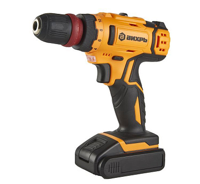 Дрель-шуруповерт аккумуляторная Вихрь ДА-18Л-2КC
