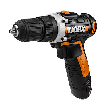Дрель-шуруповерт WORX WX128 12V 25Нм аккумуляторная
