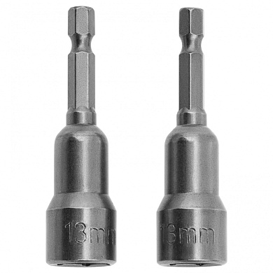 Биты с торцевыми головками 13x65 мм, 2 шт.// Matrix