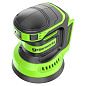 Эксцентриковая шлифмашина акк. Greenworks OS325, 24V, 125 мм, 5000-8000-11000, 2.4 мм, без АКБ и ЗУ