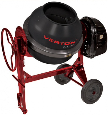Бетоносмеситель VERTON MIX СМ-300 (220В, 2500 Вт., чугунный венец., объем бака 300 л.)