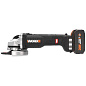Угловая шлифмашина бесщёточная аккумуляторная WORX WX813, 115мм, 20В, 4Ач х1, ЗУ 2А