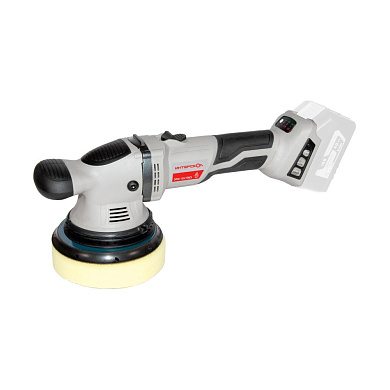 Полировальная машина аккумуляторная с бесщ. двиг. ЭПМ-125/18ВЭ ИНТЕРСКОЛ (без АКБ и ЗУ)