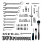 Набор инструментов, 1/4", 1/2", CrV, 120 зубьев, 82 предмета Gross