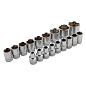 Набор инструментов, 1/4", 1/2", CrV, 120 зубьев, 115 предметов Gross