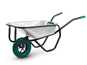 Тачка строительная KRAFTOOL MAXDrive-1 одноколесная, 110л, 260 кг