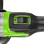 Угловая шлифовальная машина акк. Greenworks GD24AG, 24V, б/щет, 125 мм, 10500 об/мин,1x5Ач,ЗУ