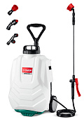 Аккумуляторный опрыскиватель ЗУБР 16 л, колеса