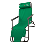 Кресло-шезлонг двухпозиционное 156*60*82cm Camping// Palisad