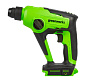 Перфоратор акк. Greenworks GD24SDS1, 24V, б/щет, SDS+, 1,2 Дж, 4800 уд/мин, 12 мм, без АКБ и ЗУ