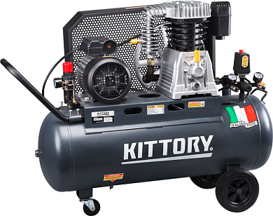 Компрессор масляный ременной Kittory KAC-100/80S3