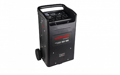 Пуско-зарядное устройство VERTON Energy ПЗУ-600 (230/50В/Гц,12/24В,емк20-1000Ач,ток зар/зап90А/600А)