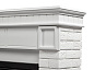 Портал Firelight Bricks 25 камень белый, белая эмаль