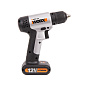 Шуруповерт аккумуляторный WORX WX104.2 12В, 1,5 Ач, ЗУ 1А, аксессуары, коробка