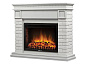 Портал Firelight Bricks 25 камень белый, белая эмаль