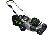 Газонокосилка аккумуляторная Greenworks GD82LM51, 82V, 51 см, бесщеточная, без АКБ и ЗУ, арт. 250200