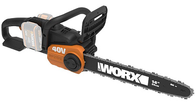 Цепная пила аккумуляторная WORX WG384E.9,40В, 35 см, бесщеточная, без АКБ и ЗУ