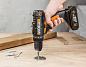 Дрель-шуруповерт аккумуляторная Worx WX101, 30Нм, 20В, АКБ x2 1,5А*ч, ЗУ 0,4А, сумка, коробка
