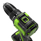 Дрель-шуруповерт акк. Greenworks DD345, 24V, б/щет, 27/45 Нм,13мм,1х2Ач,ЗУ,кор (3708307CUA)
