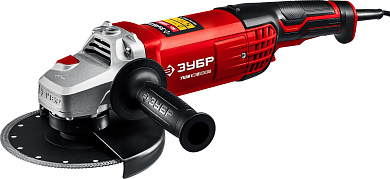 Угловая шлифовальная машина ЗУБР 180 мм, 2000 Вт, компакт