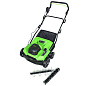Аэратор-скарификатор аккумуляторный Greenworks GD40SC38II, 40V, бесщеточный, без АКБ и ЗУ (2517607)
