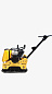 Виброплита реверсивная гидравлическая SAMSAN RHP165 Honda GX160, 165 кг,