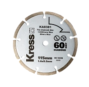 Диск с алмазным напылением KRESS 115х1,6х9,5мм
