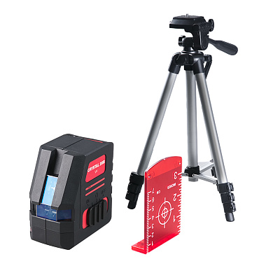 Уровень лазерный Crystal 20R VH Set с набором аксессуаров FUBAG