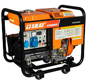 Генератор дизельный СКАТ УГД-6000Е PROFF